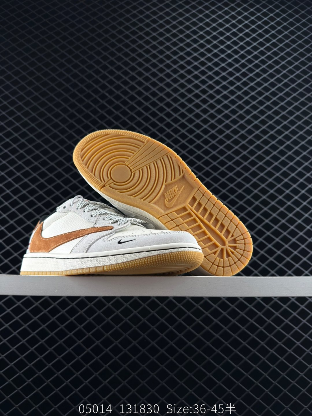 Travis Scott x Air Jordan 1 ” Reverse Mocha “